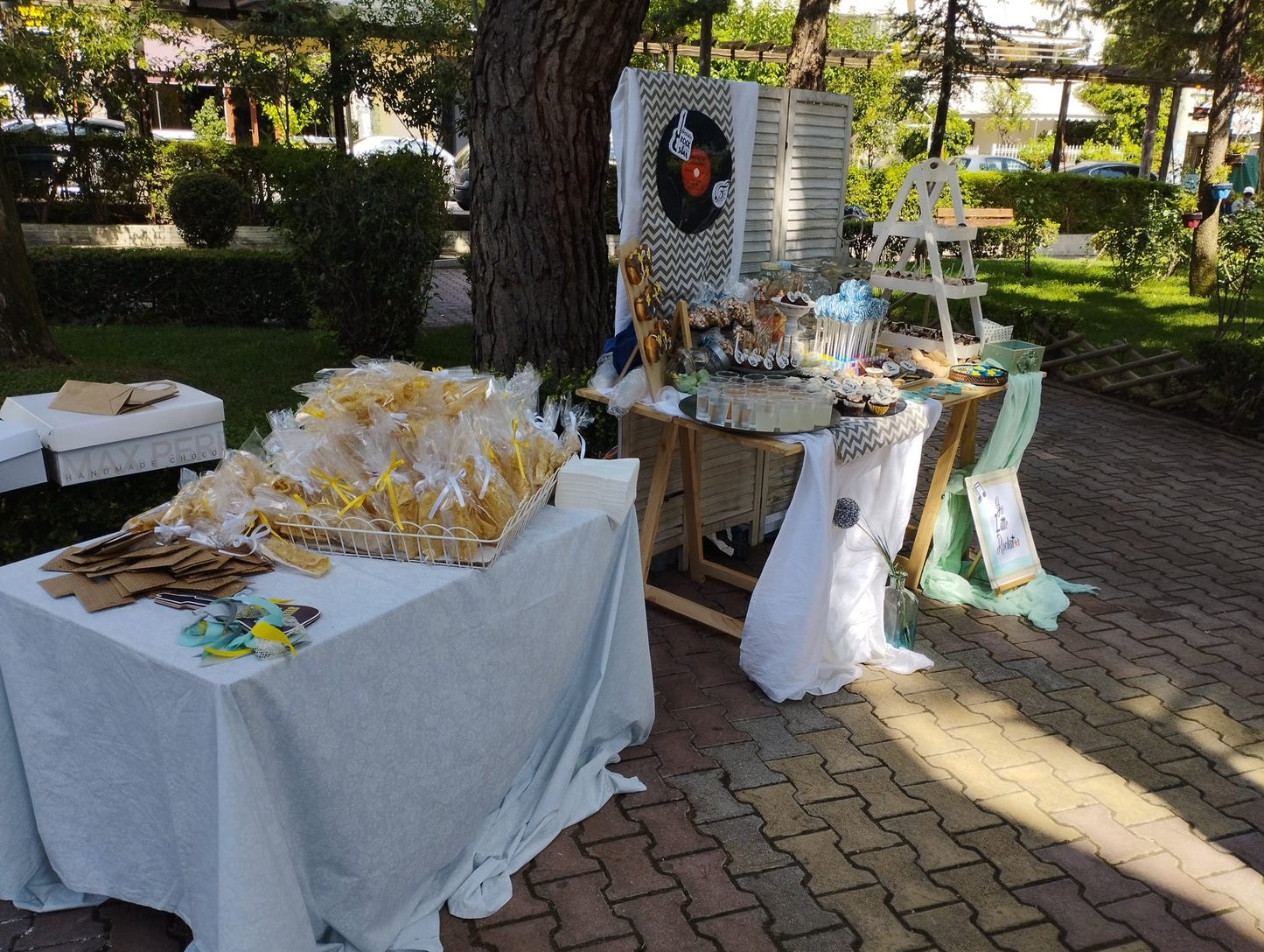 Candy bar 100 ατόμων με θέμα μουσική