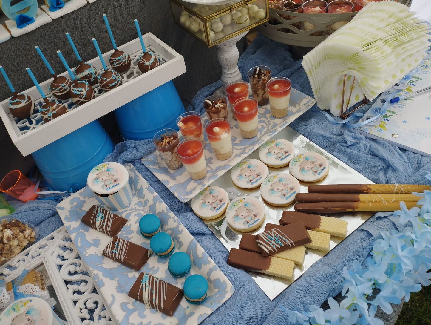 Candy bar 100 ατόμων με θέμα Ελεφαντάκι