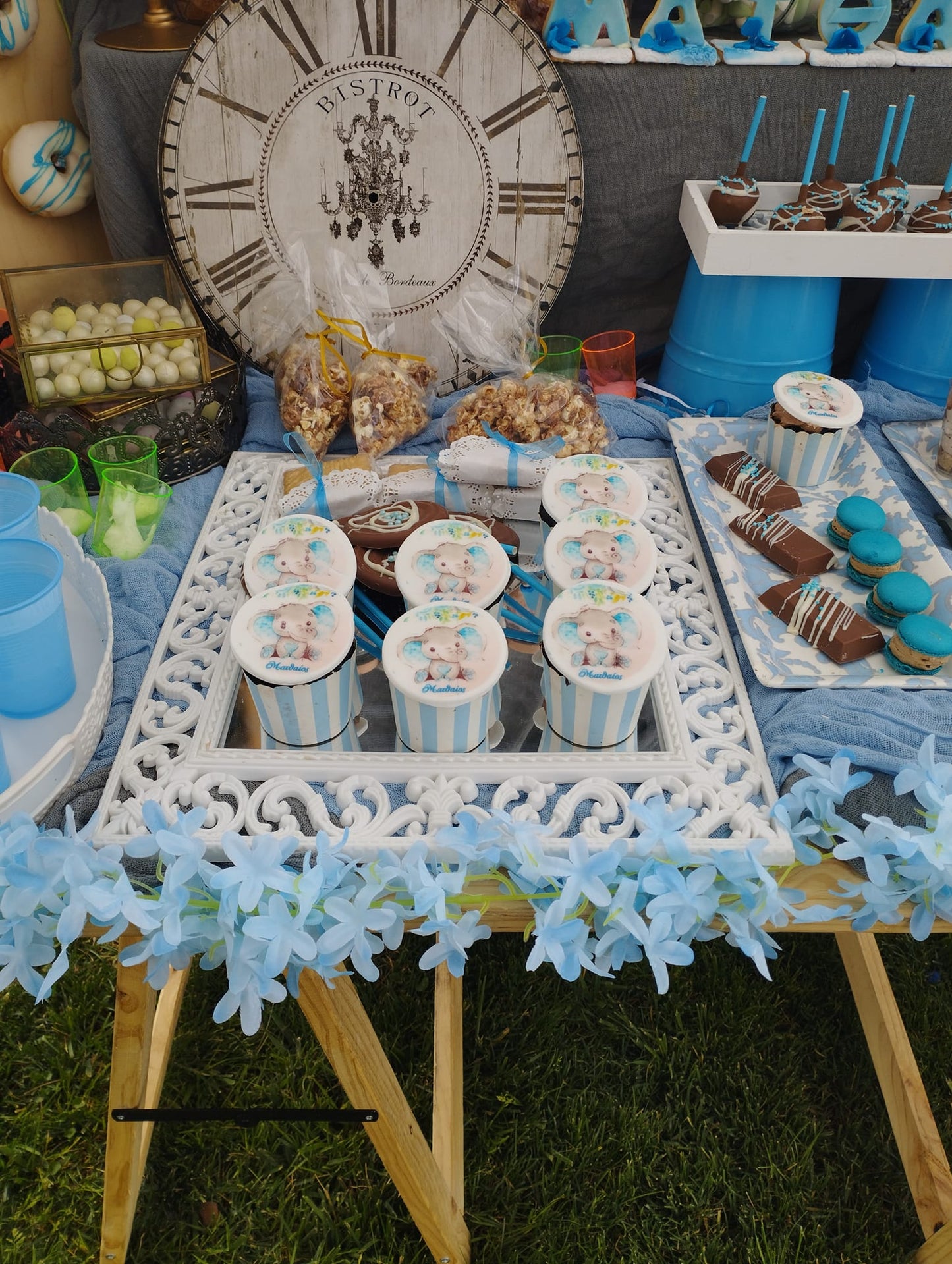 Candy bar 100 ατόμων με θέμα Ελεφαντάκι