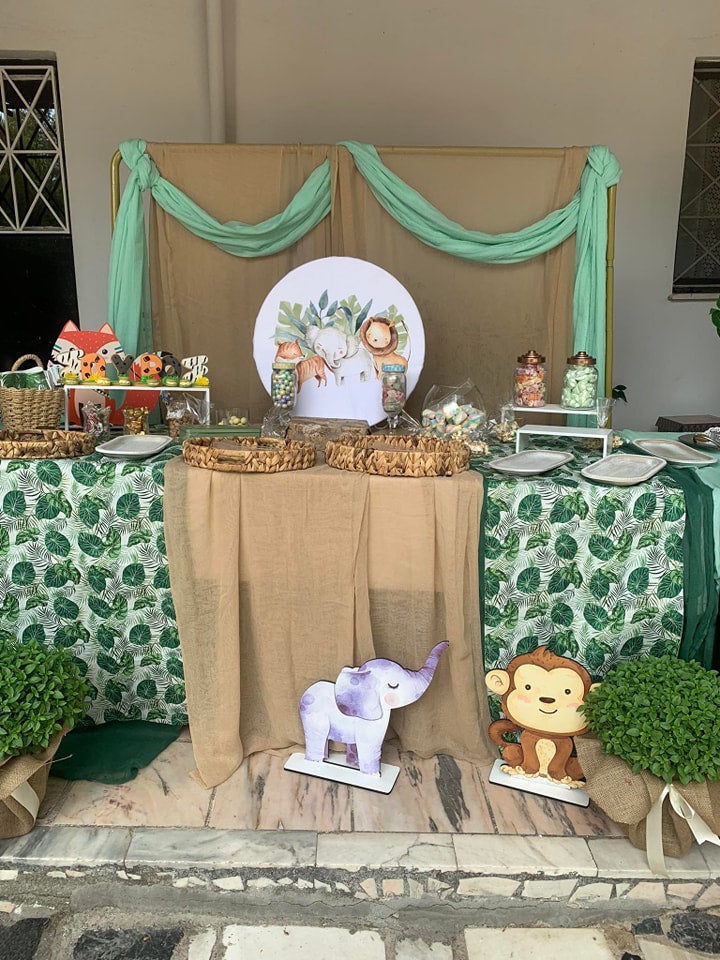 Candy bar 100 ατόμων με θέμα Ζωάκια του δάσους