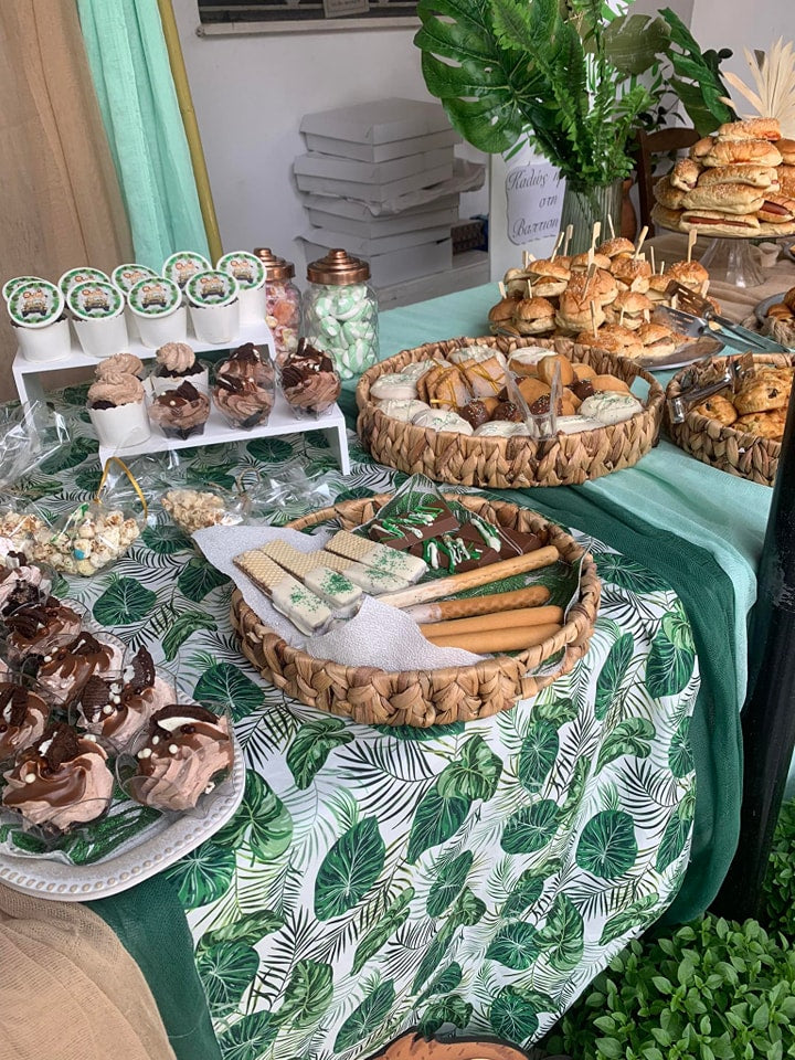 Candy bar 100 ατόμων με θέμα Ζωάκια του δάσους