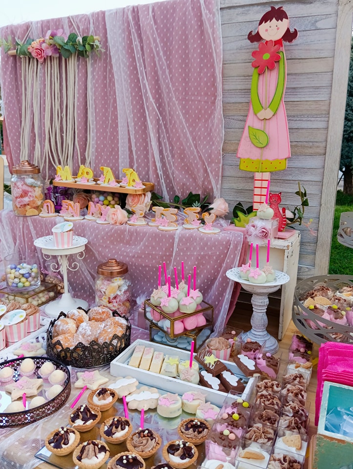 Candy bar 100 ατόμων με θέμα αστέρι