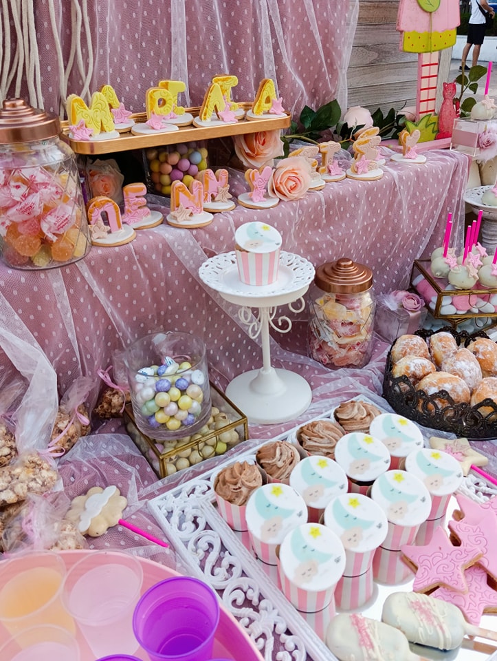 Candy bar 100 ατόμων με θέμα αστέρι