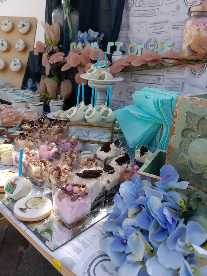 Candy bar 100 ατόμων με θέμα ταξίδια