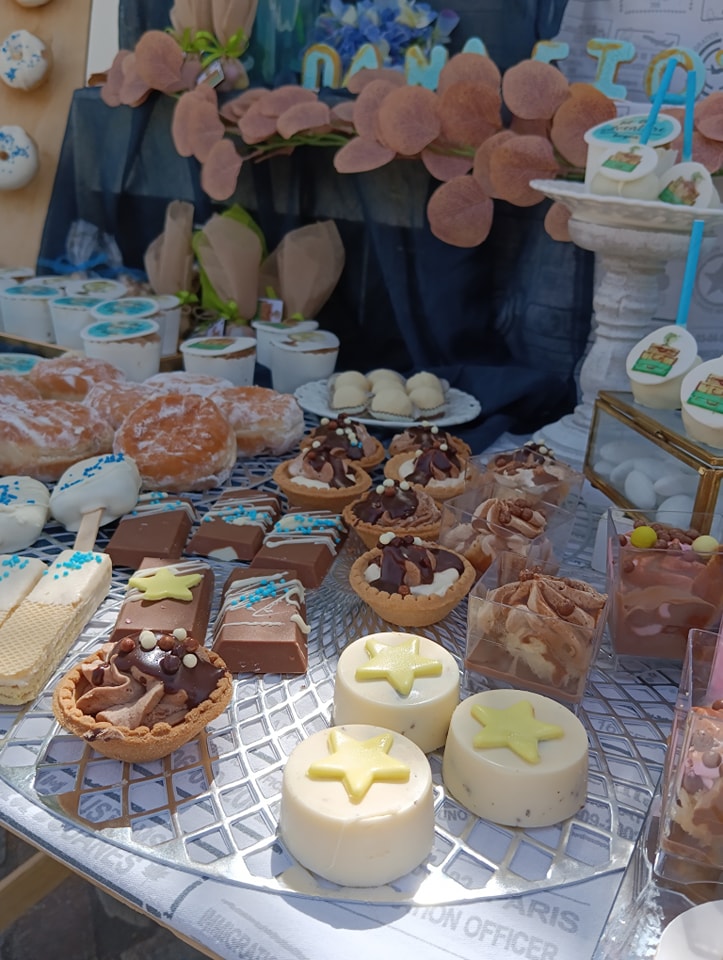 Candy bar 100 ατόμων με θέμα ταξίδια