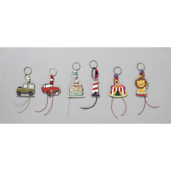 Μπομπονιέρες βάπτισης μπρελόκ σε διάφορα σχέδια με χάντρες ΤΥΠ-507-529-519-540-522-521