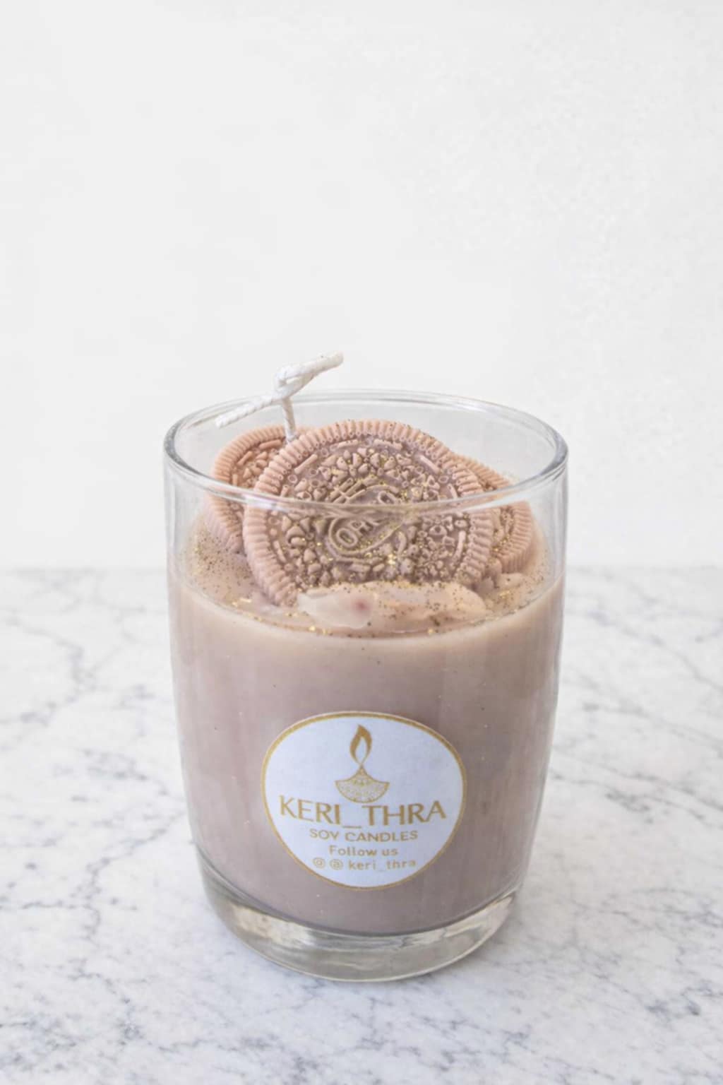 Αρωματικό Κερί Σόγιας – Biscuits Cream 350gr