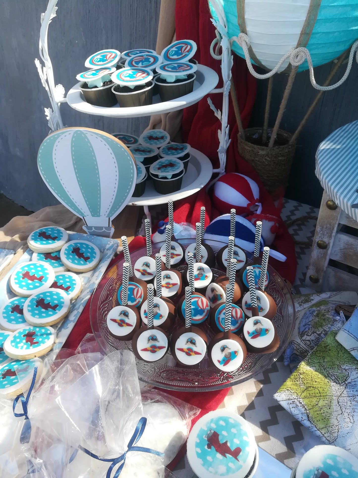 Candy bar 100 ατόμων με θέμα Ταξίδια