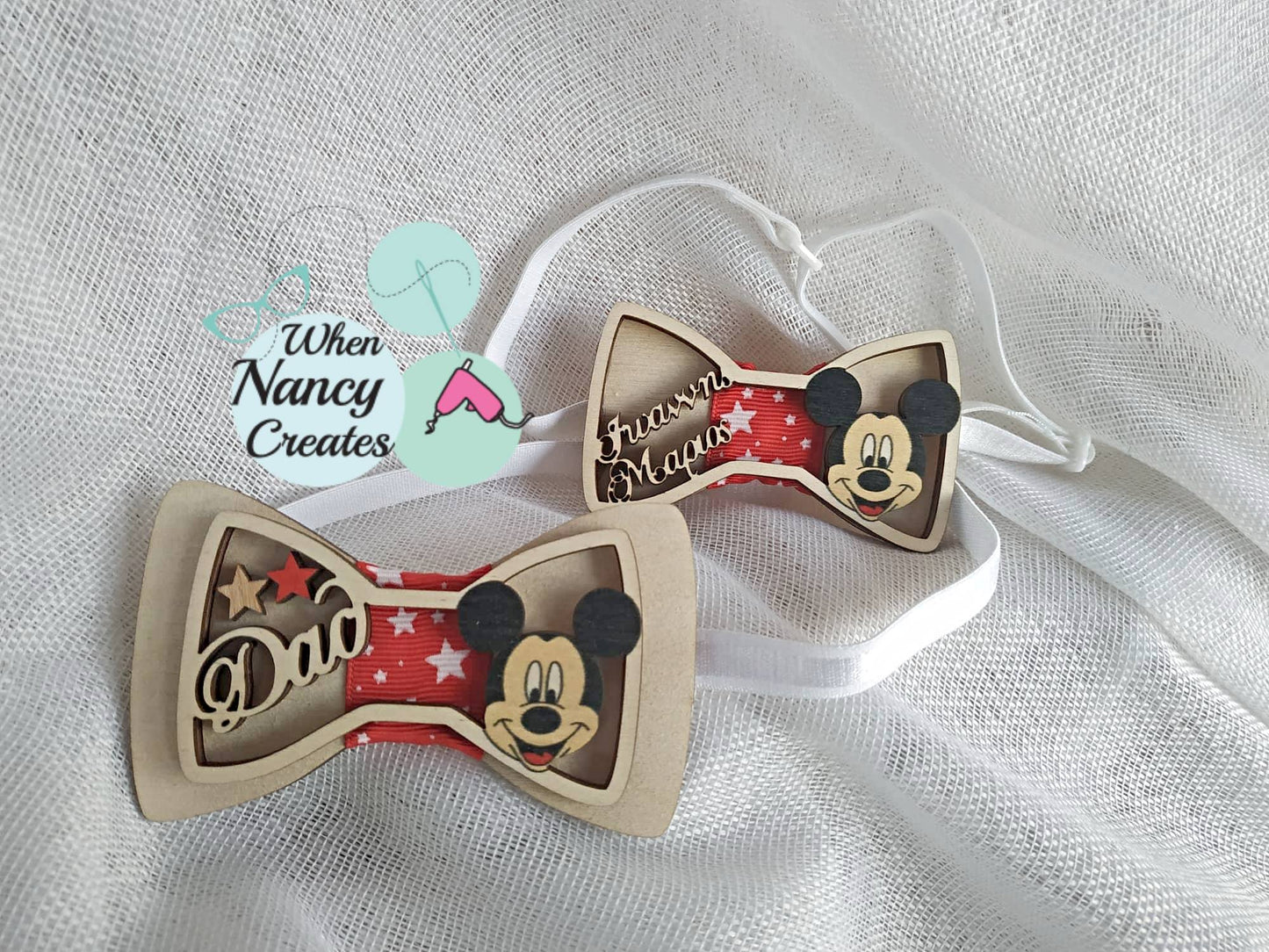 Παιδικό παπιγιόν με θέμα Mickey mouse