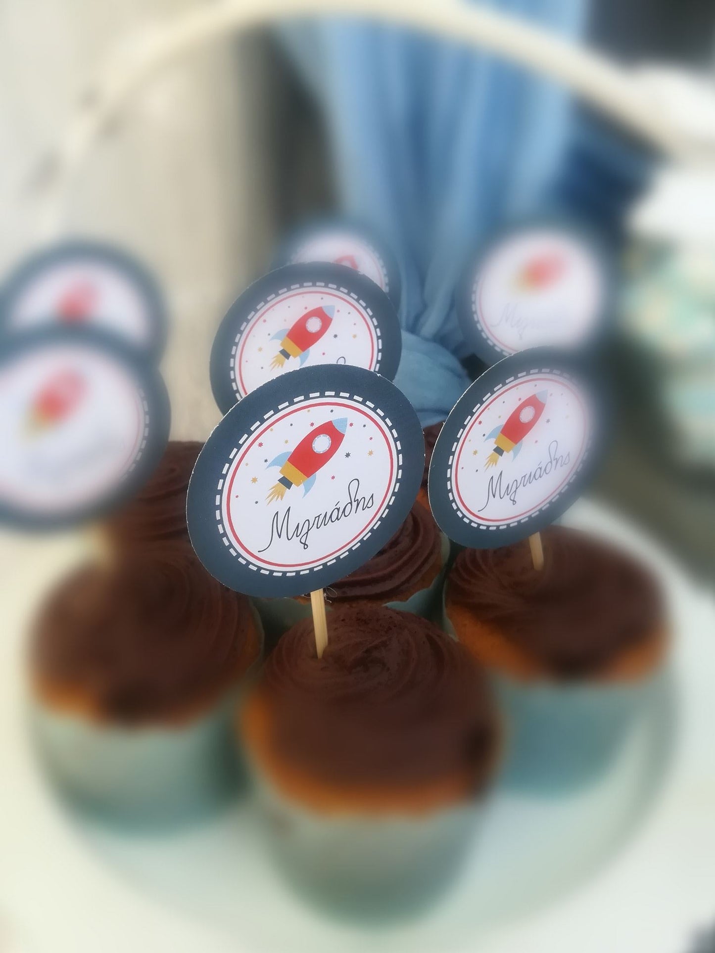 Candy bar 100 ατόμων με θέμα Διάστημα