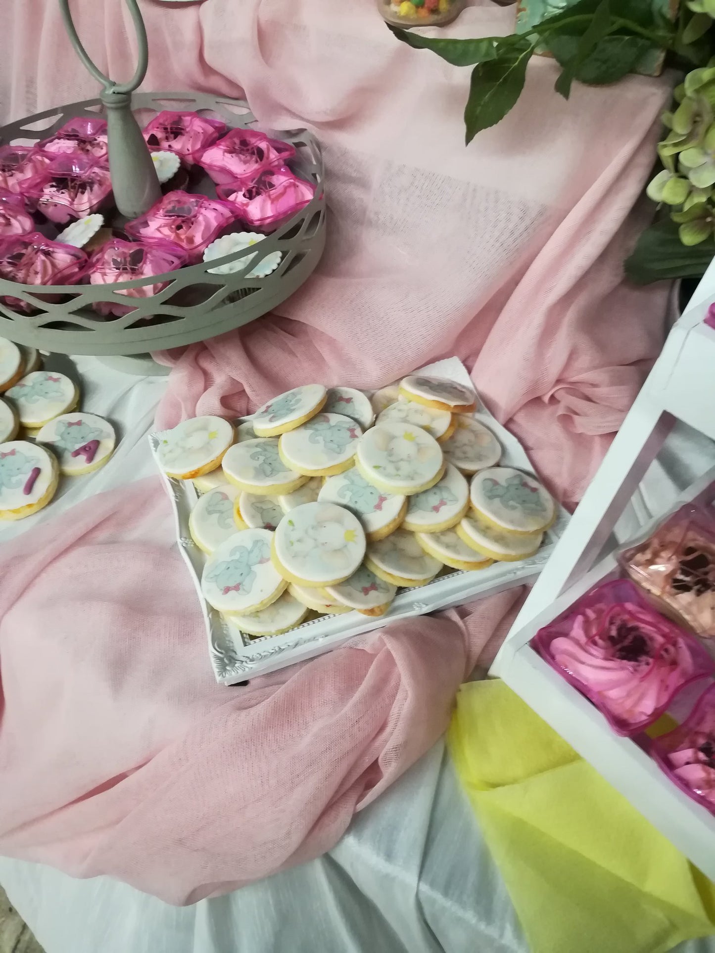 Candy bar 100 ατόμων με θέμα Ελεφαντάκι