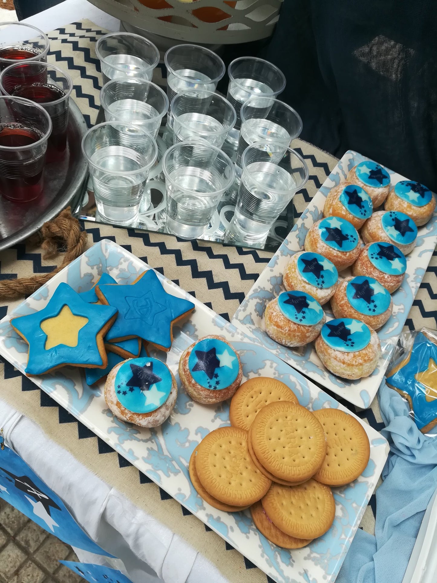 Candy bar 100 ατόμων με θέμα Αστέρι