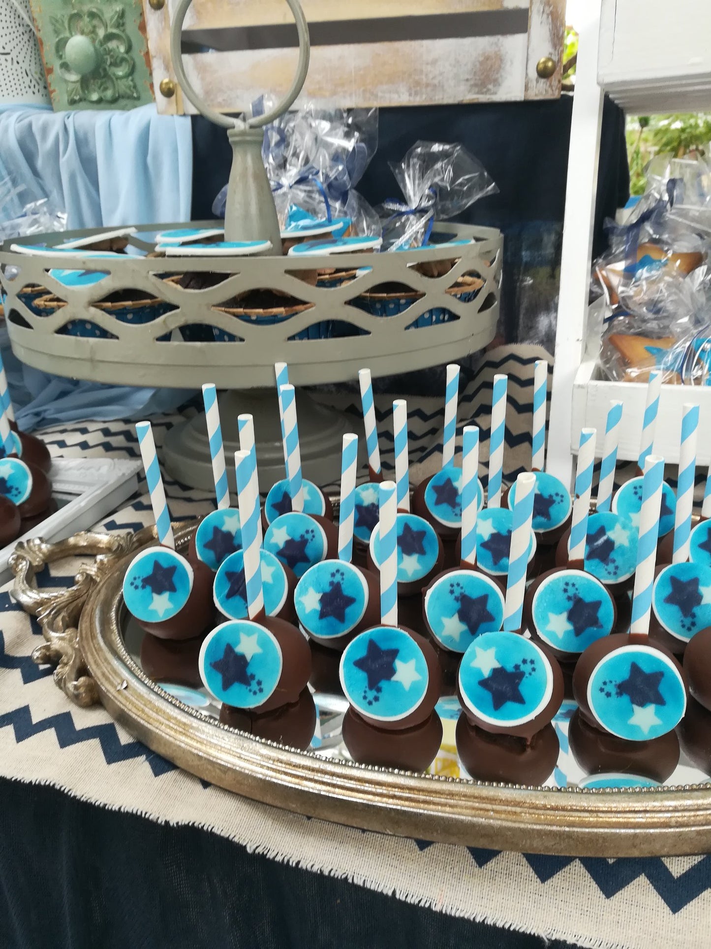 Candy bar 100 ατόμων με θέμα Αστέρι