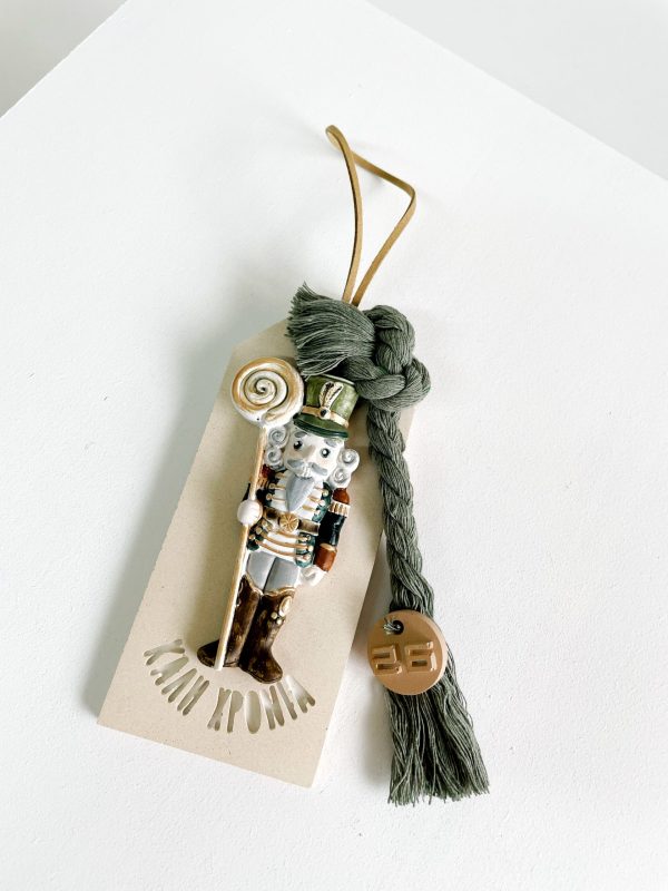 Ταμπελάκι Καλή Χρονιά Καρυοθραύστης Γλυφιτζούρι Έλενα Μανάκου