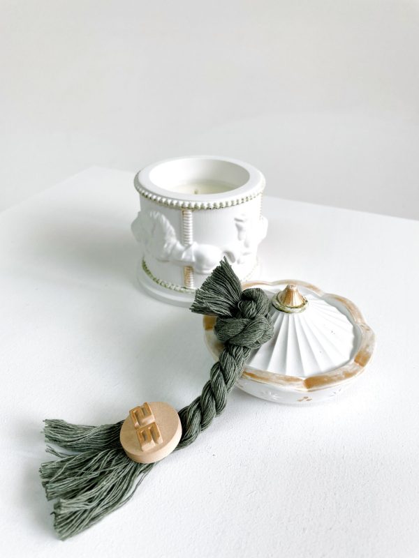 Κουτάκι Καρουσέλ με κερί Έλενα Μανάκου