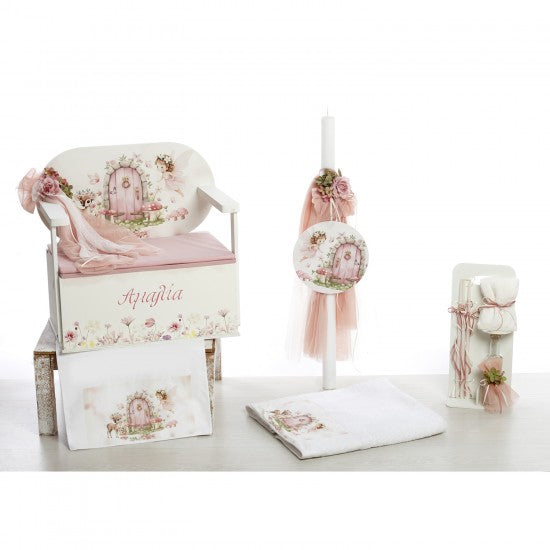 Σετ Βάπτισης Παγκάκι "Woodland Fairy Magic" 2618