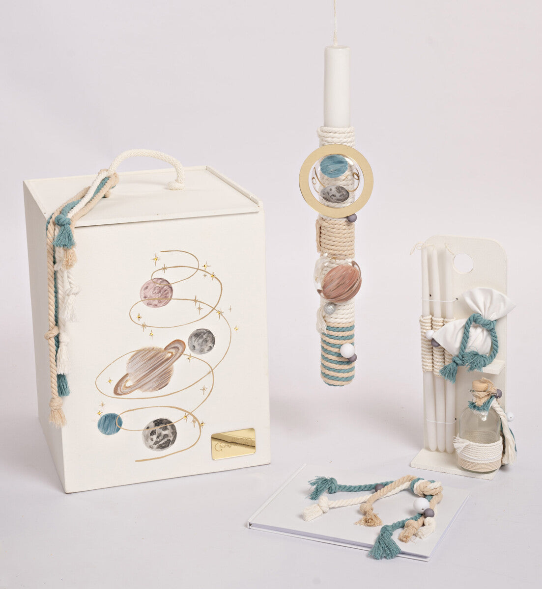 K25.54 2025 Διάστημα Πακέτο βάπτισης για αγόρι Baby Bloom