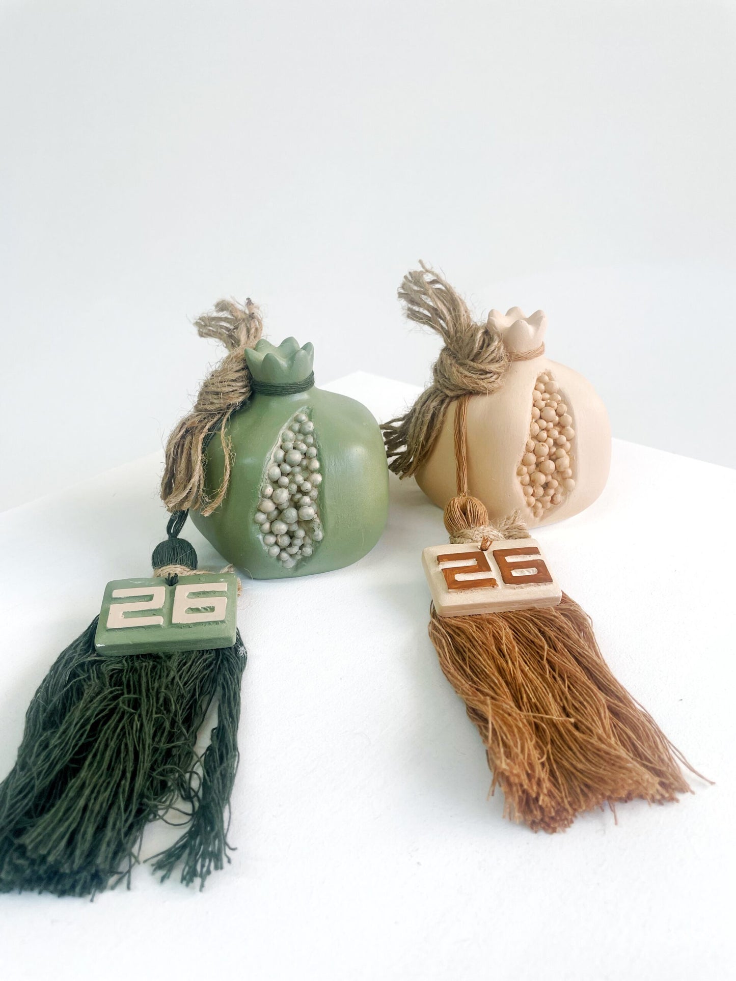 Ρόδι γούρι μεγάλο με σπόρους Έλενα Μανάκου