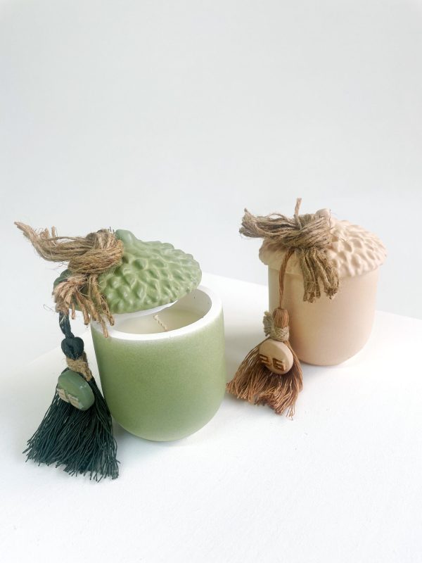 Κουτάκι βελανίδι με κερί Ελενα Μανάκου