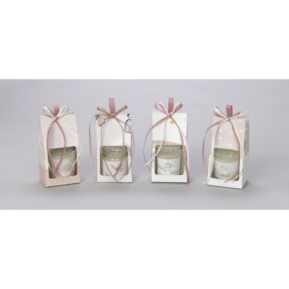 Μπομπονιέρα χάρτινό τσαντάκι με αρωματικό κερί σε διαφορά σχέδια Model:ΧΑΤ-64-61-73-71