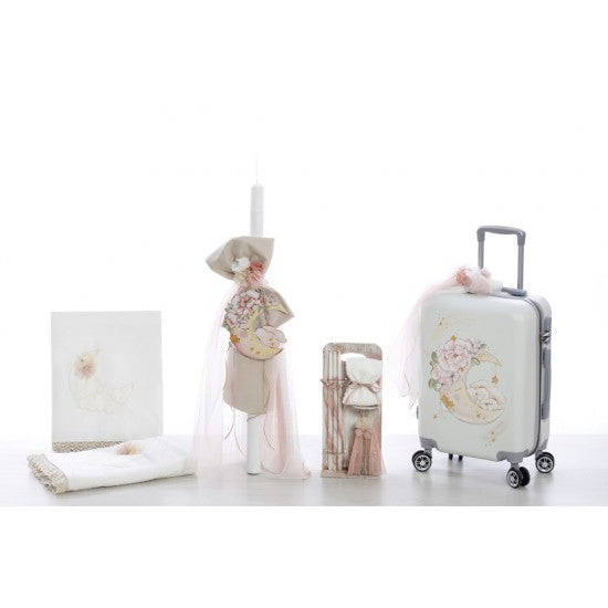 Σετ βάπτισης 5τμχ με θέμα το φεγγάρι Model: ΣΔΣ 2271