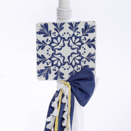 Σετ βάπτισης με θέμα Blue Tiles Model:ΣΚΒ-2437