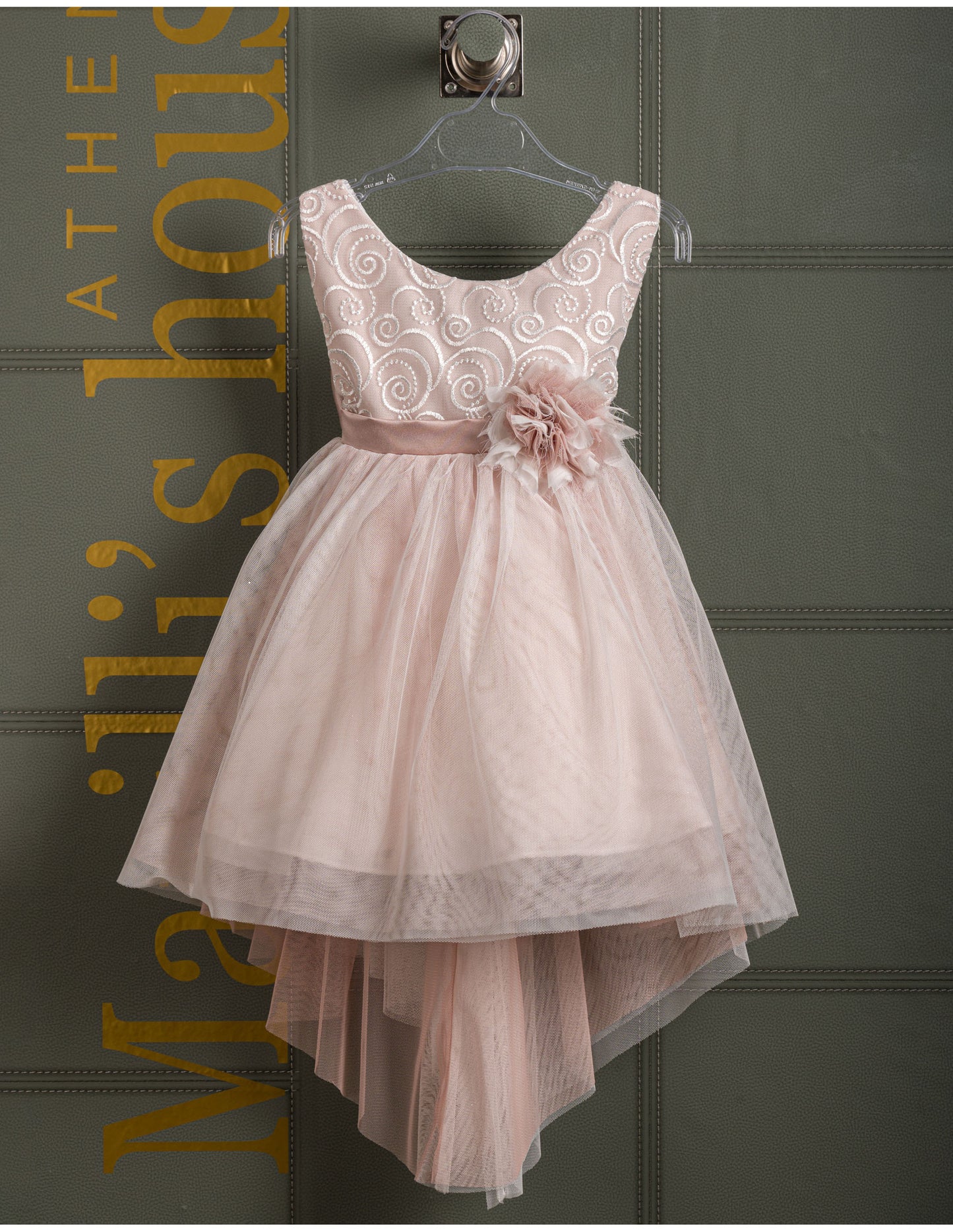 Βαφτιστικό φόρεμα Marilli's House Collection 2025 Κωδικός 2512555