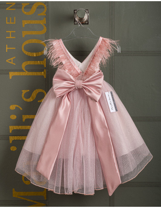 Βαφτιστικό φόρεμα Marilli's House Collection 2025 Κωδικός 2513165