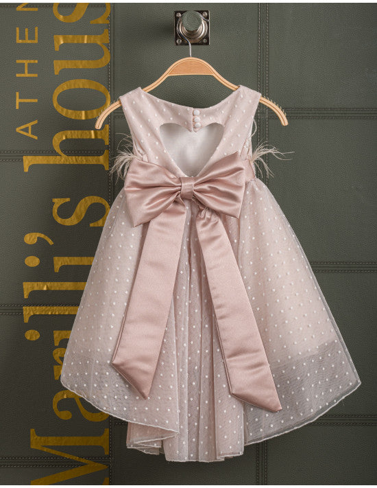 Βαφτιστικό φόρεμα Marilli's House Collection 2025 Κωδικός 2520680