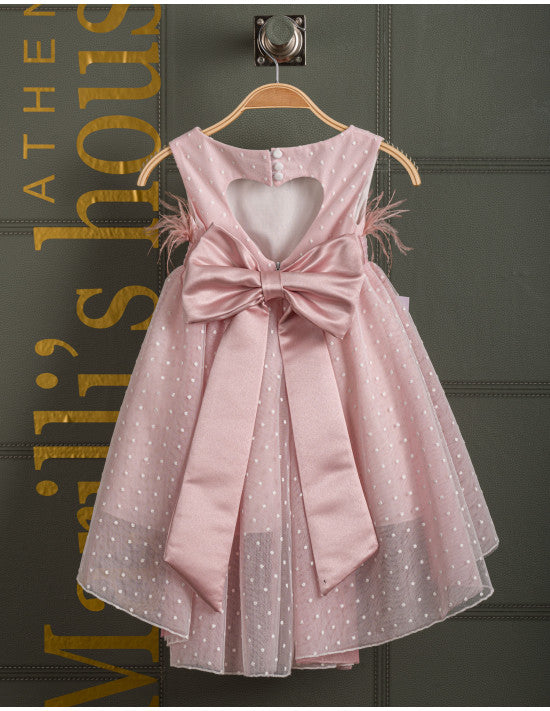 Βαφτιστικό φόρεμα Marilli's House Collection 2025 Κωδικός 2520780