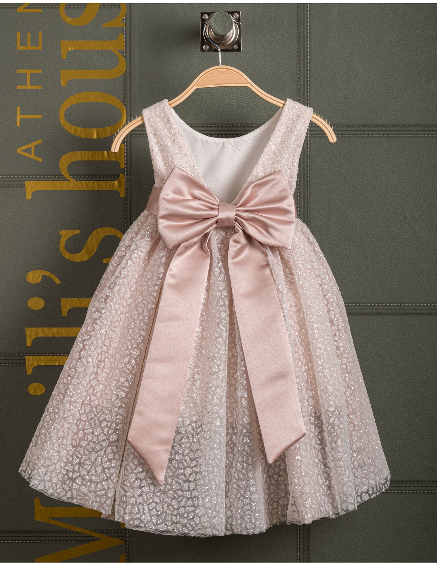 Βαφτιστικό φόρεμα Marilli's House Collection 2025 Κωδικός 2514470