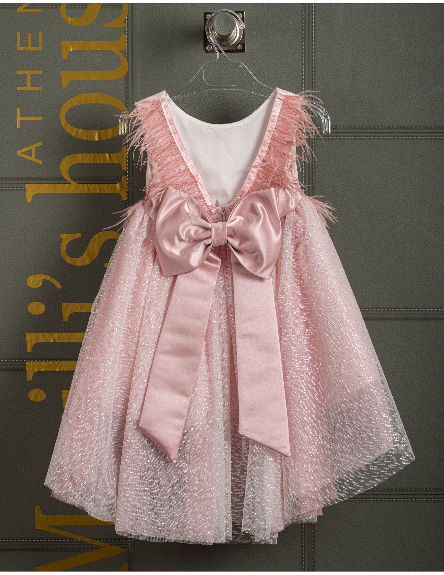 Βαφτιστικό φόρεμα Marilli's House Collection 2025 Κωδικός 2517280