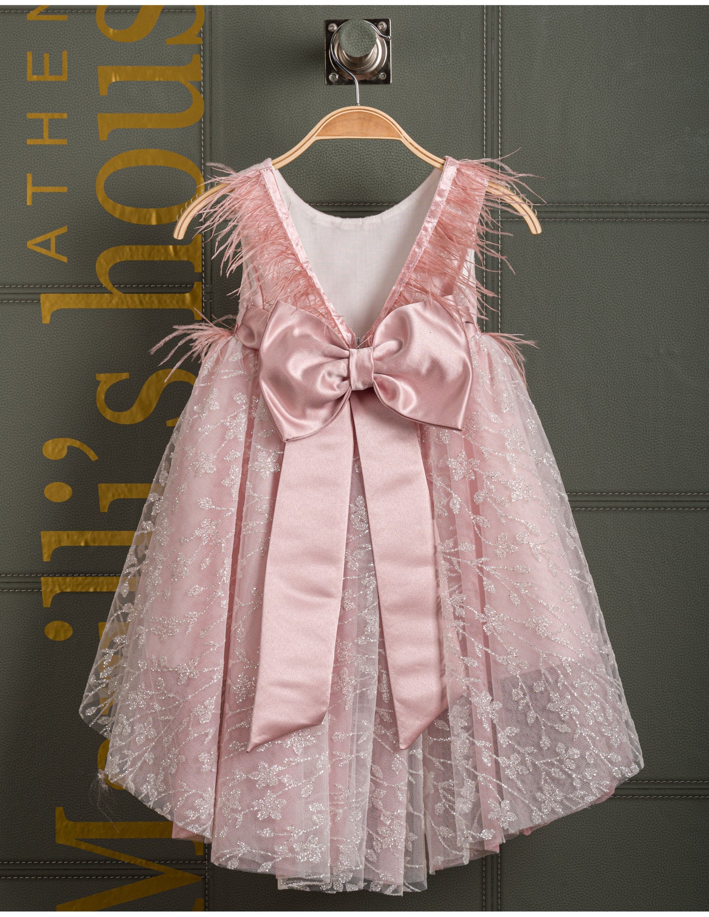 Βαφτιστικό φόρεμα Marilli's House Collection 2025 Κωδικός 2517880