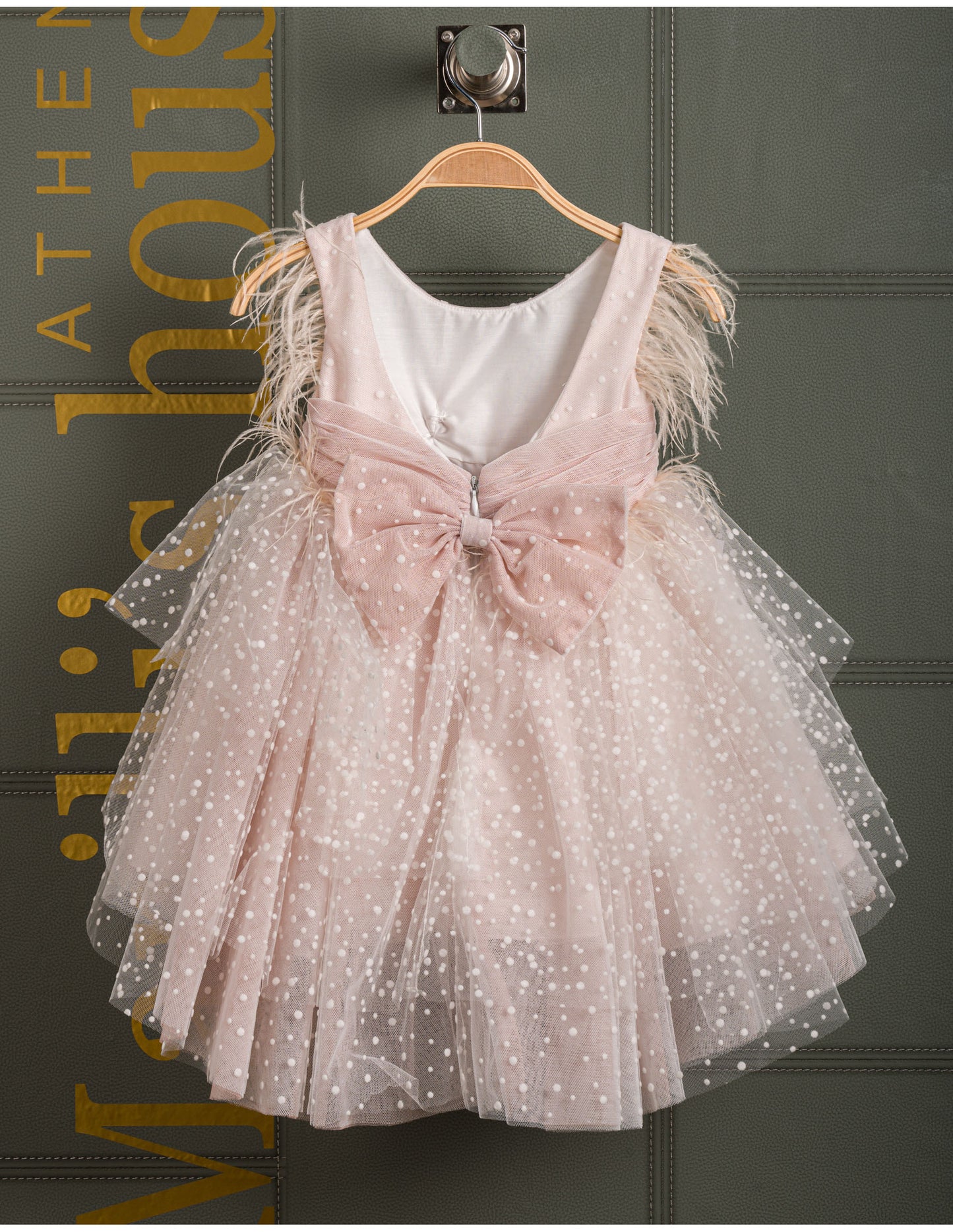 Βαφτιστικό φόρεμα Marilli's House Collection 2025 Κωδικός 2516275
