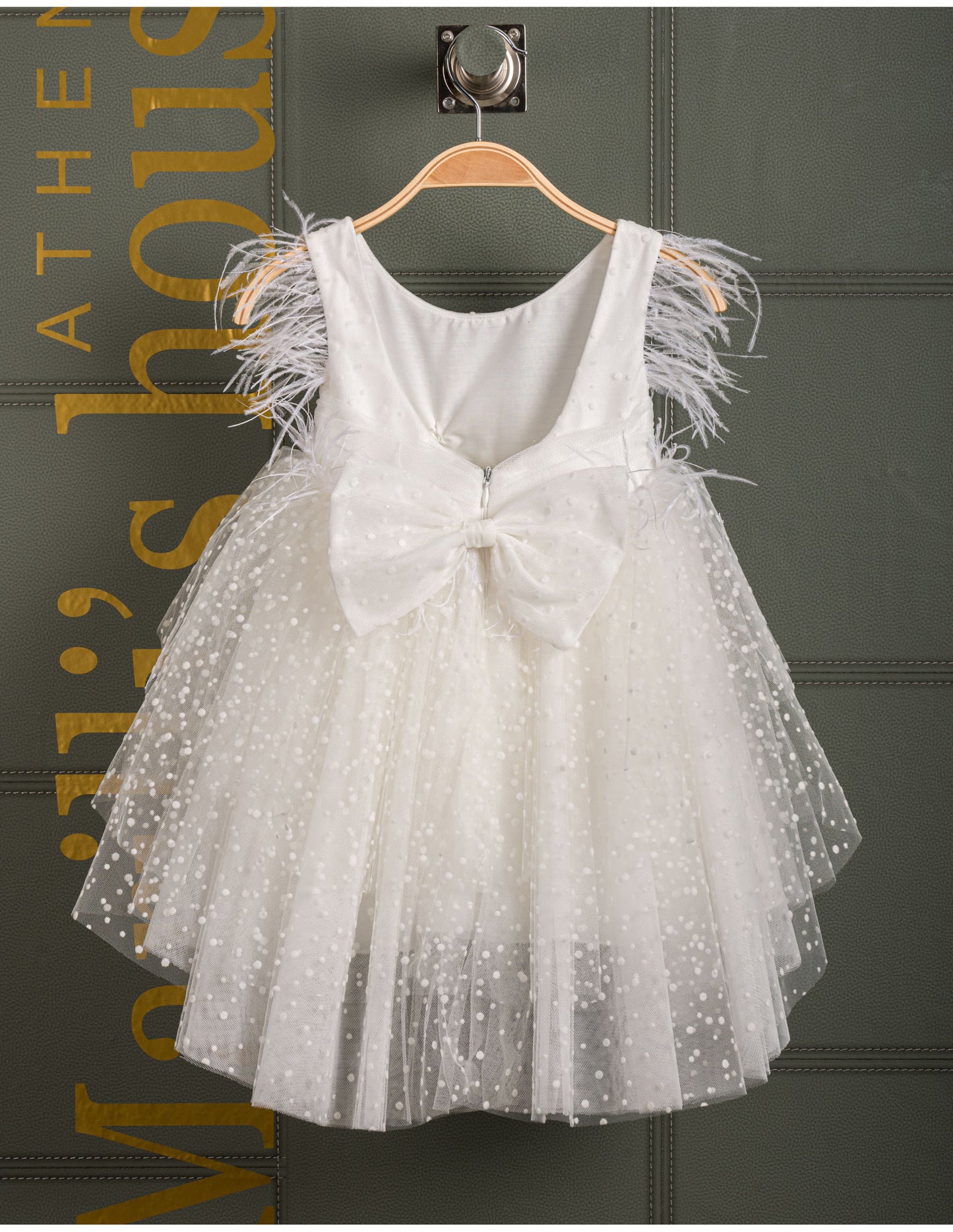 Βαφτιστικό φόρεμα Marilli's House Collection 2025 Κωδικός 2516075