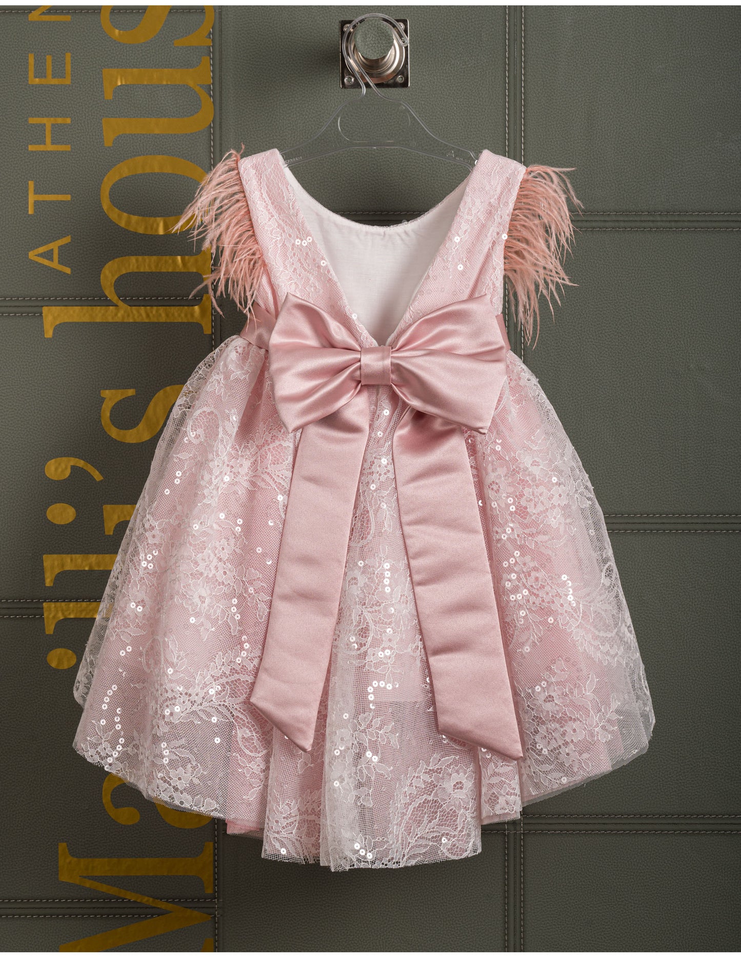 Βαφτιστικό φόρεμα Marilli's House Collection 2025 Κωδικός 2515875