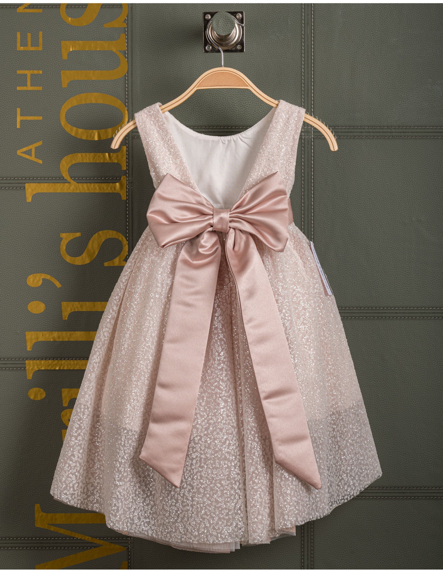 Βαφτιστικό φόρεμα Marilli's House Collection 2025 Κωδικός 2515070