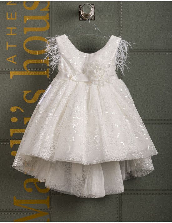 Βαφτιστικό φόρεμα Marilli's House Collection 2025 Κωδικός 2515775