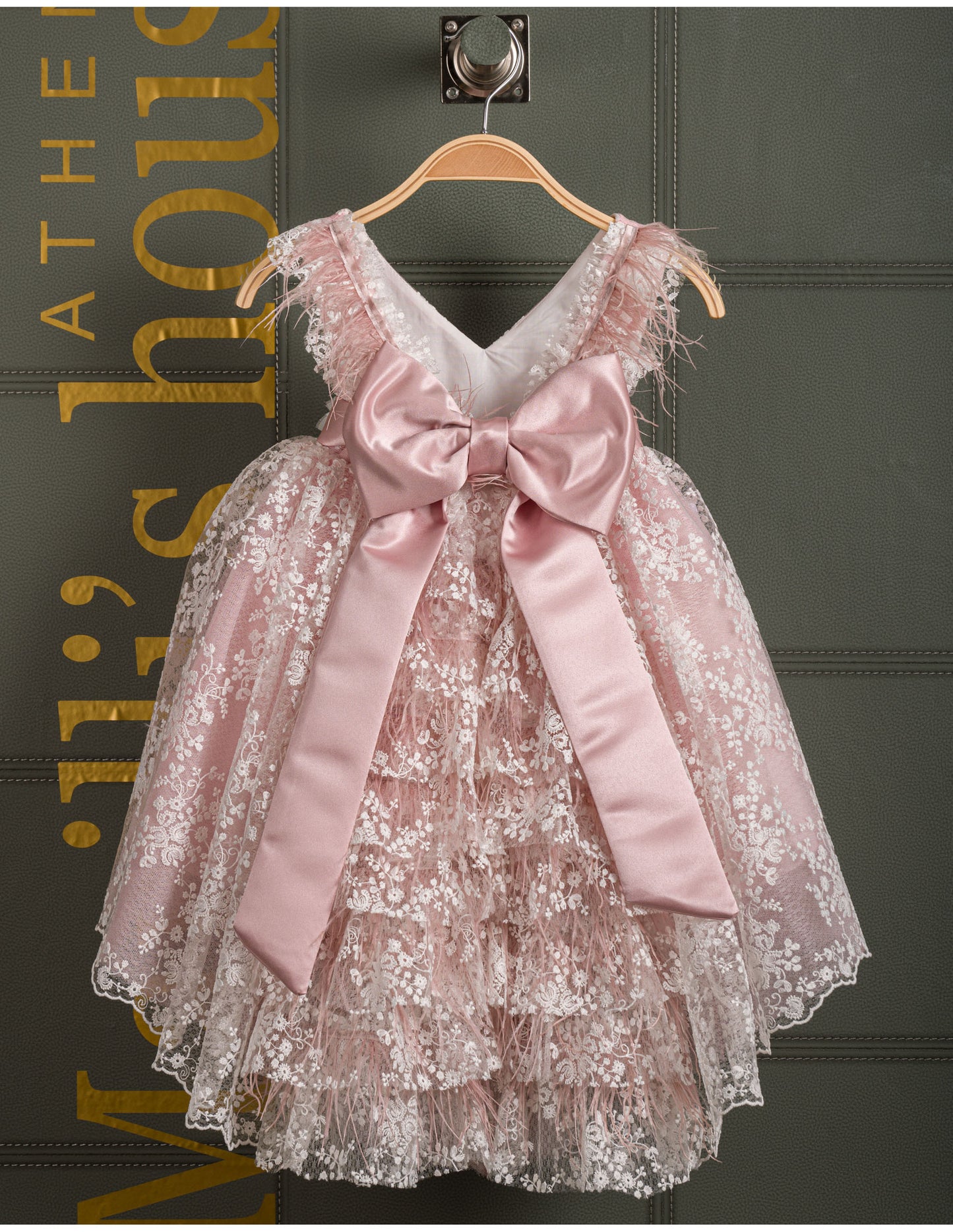 Βαφτιστικό φόρεμα Marilli's House Collection 2025 Κωδικός 2521885