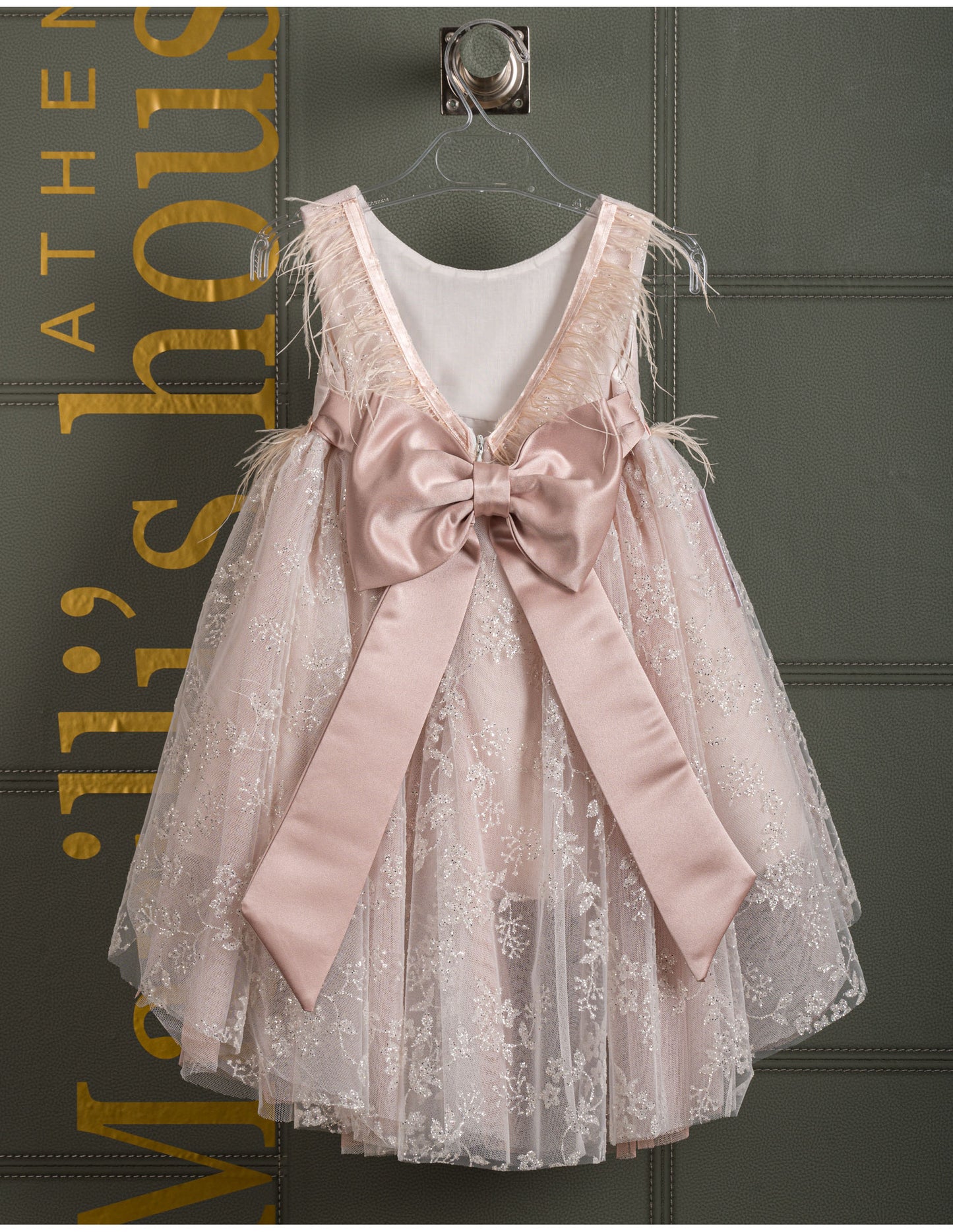 Βαφτιστικό φόρεμα Marilli's House Collection 2025 Κωδικός 2519380