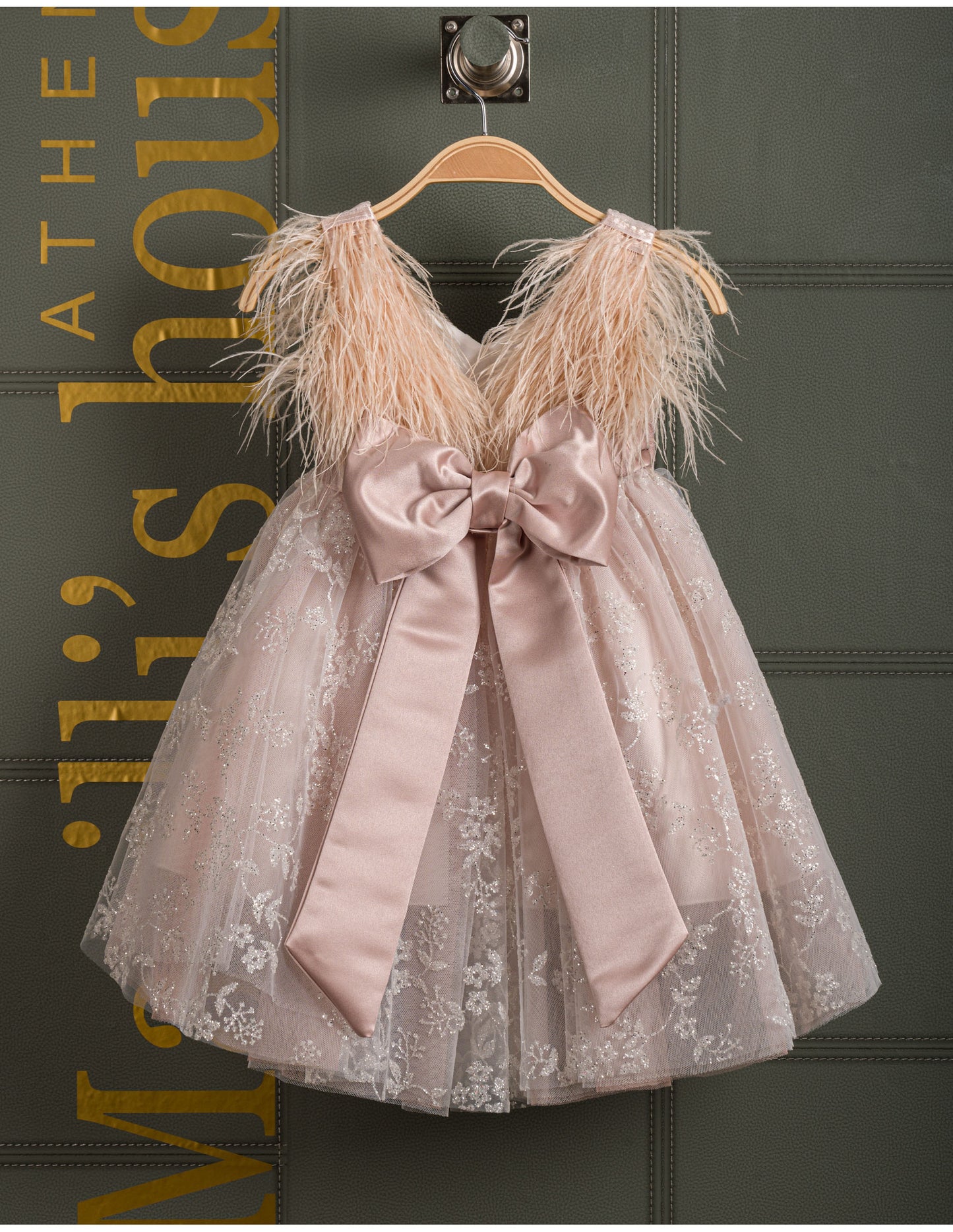 Βαφτιστικό φόρεμα Marilli's House Collection 2025 Κωδικός 2521685