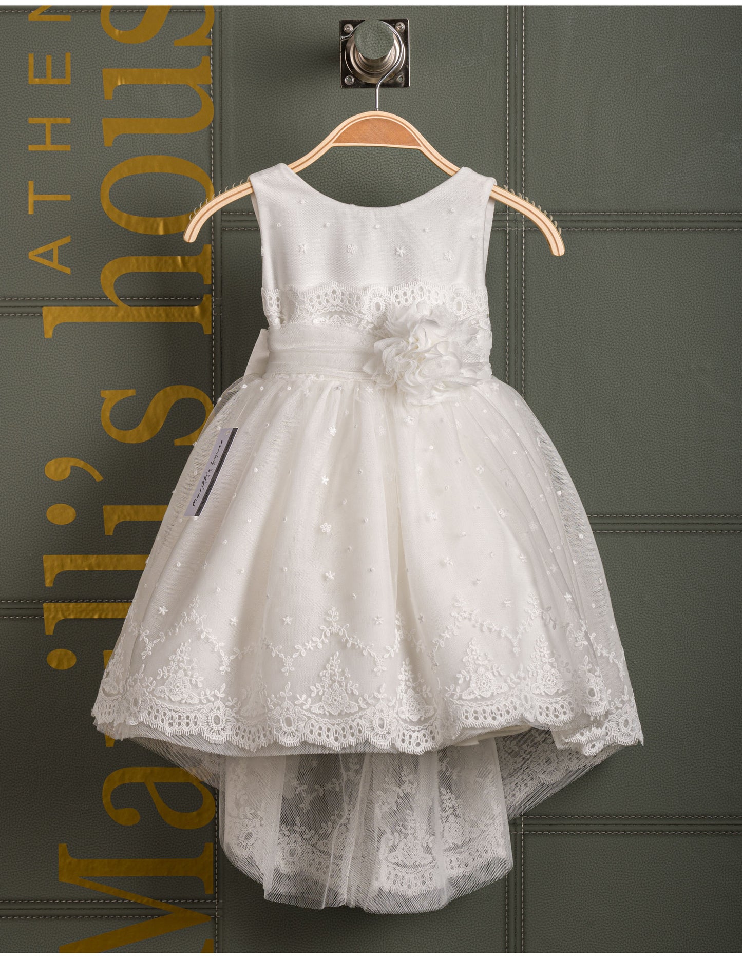 Βαφτιστικό φόρεμα Marilli's House Collection 2025 Κωδικός 2515170
