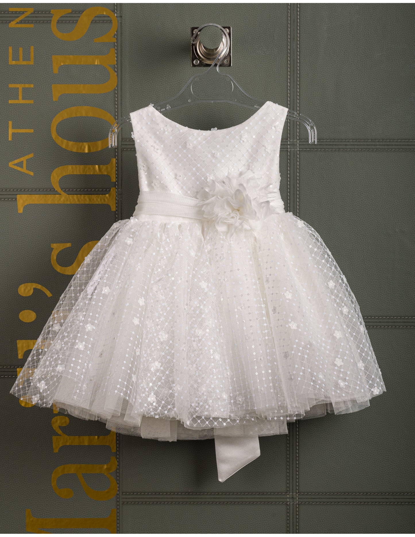 Βαφτιστικό φόρεμα Marilli's House Collection 2025 Κωδικός 2511350