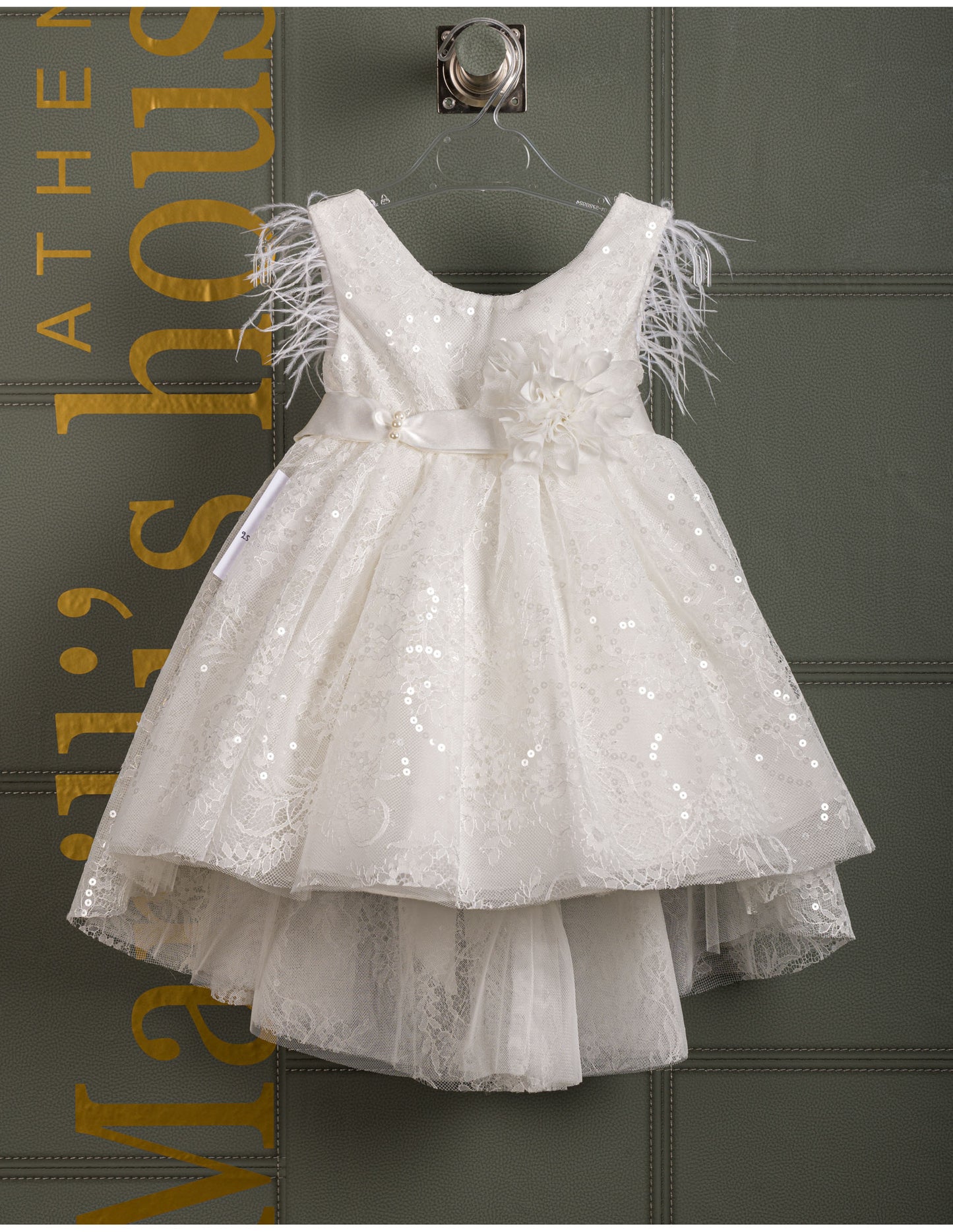 Βαφτιστικό φόρεμα Marilli's House Collection 2025 Κωδικός 2515775