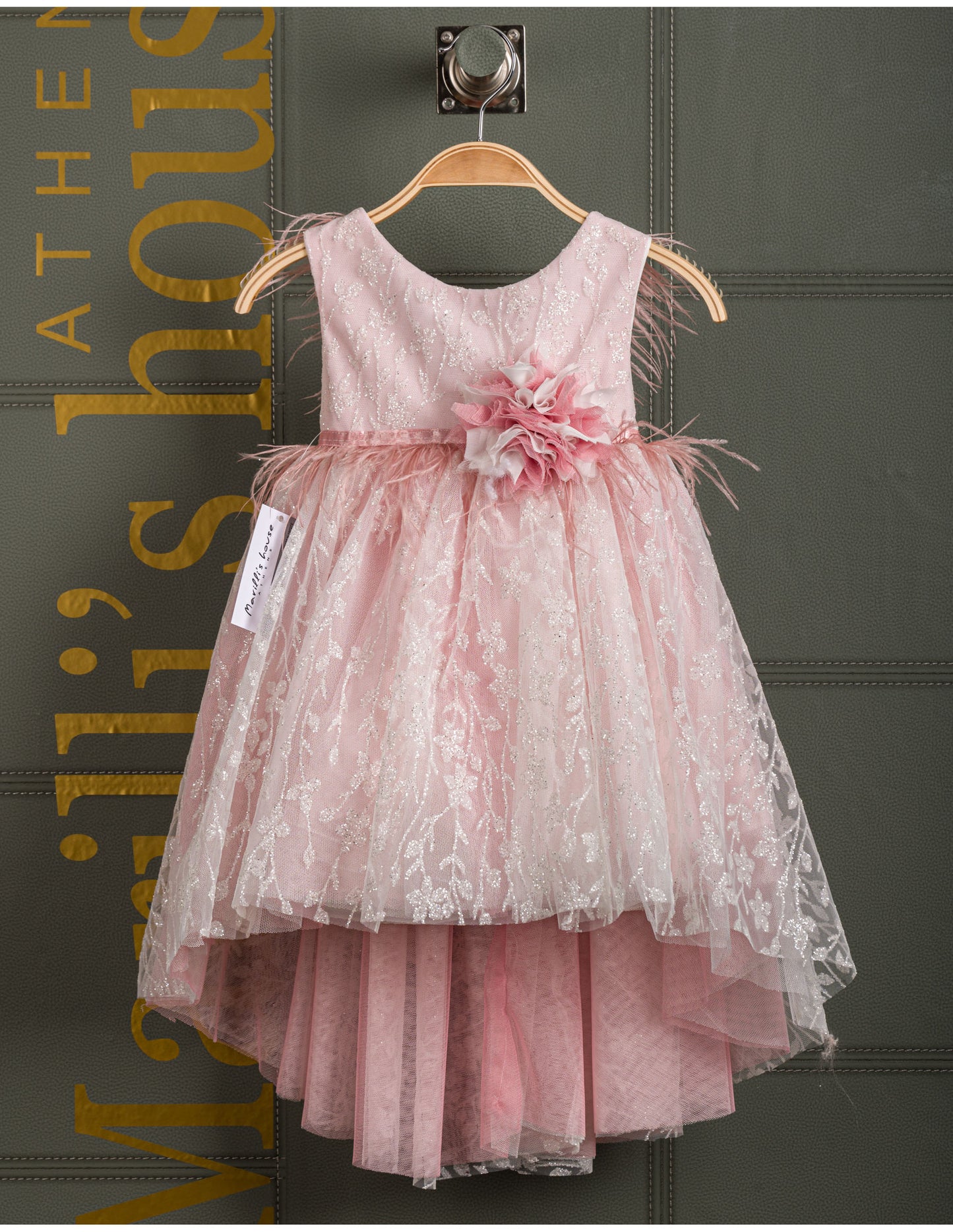 Βαφτιστικό φόρεμα Marilli's House Collection 2025 Κωδικός 2517880