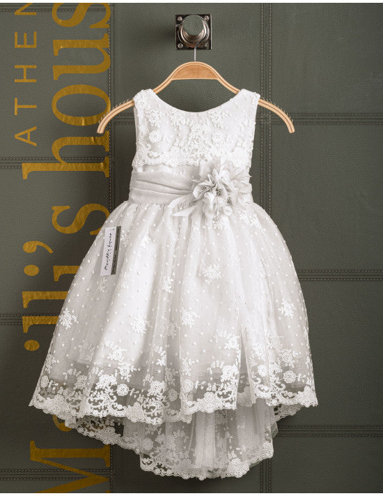 Βαφτιστικό φόρεμα Marilli's House Collection 2025 Κωδικός 2513670