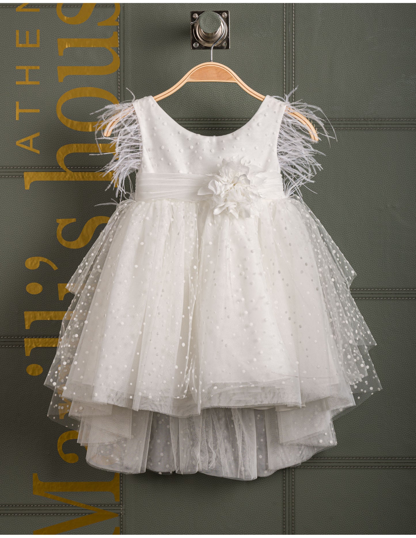 Βαφτιστικό φόρεμα Marilli's House Collection 2025 Κωδικός 2516075