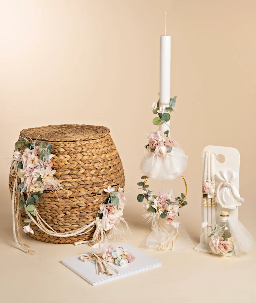 k26.10 Πακέτο βάπτισης για κορίτσι Baby Bloom