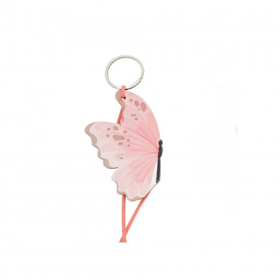 Μπομπονιέρα χειροποίητο ξύλινο μπρελόκ σχέδιο πεταλούδα Model:ΔΜΠ-16