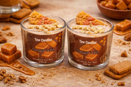 Αρωματικό Κερί Σόγιας Caramel Treat – 250gr